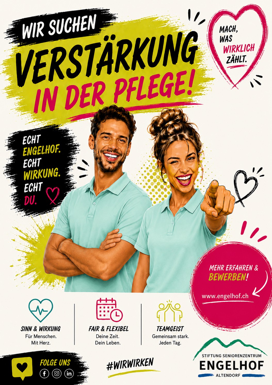 2026.08. Wir suchen dich Pflege